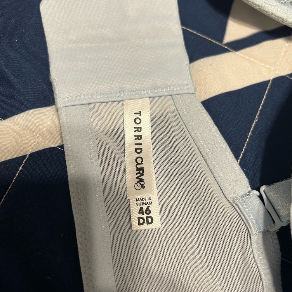 Torrid Light Blue Bra